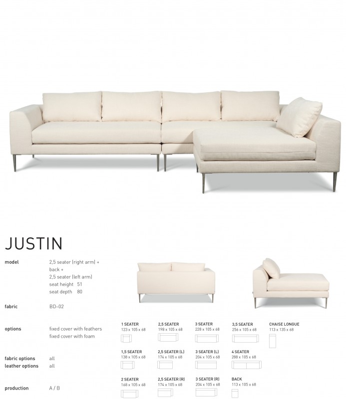 JUSTIN SOFA - PRICE ON REQUEST - CONTEMPORARY SOFA JUSTIN SOFA - PRICE ON REQUEST - CONTEMPORARY SOFA